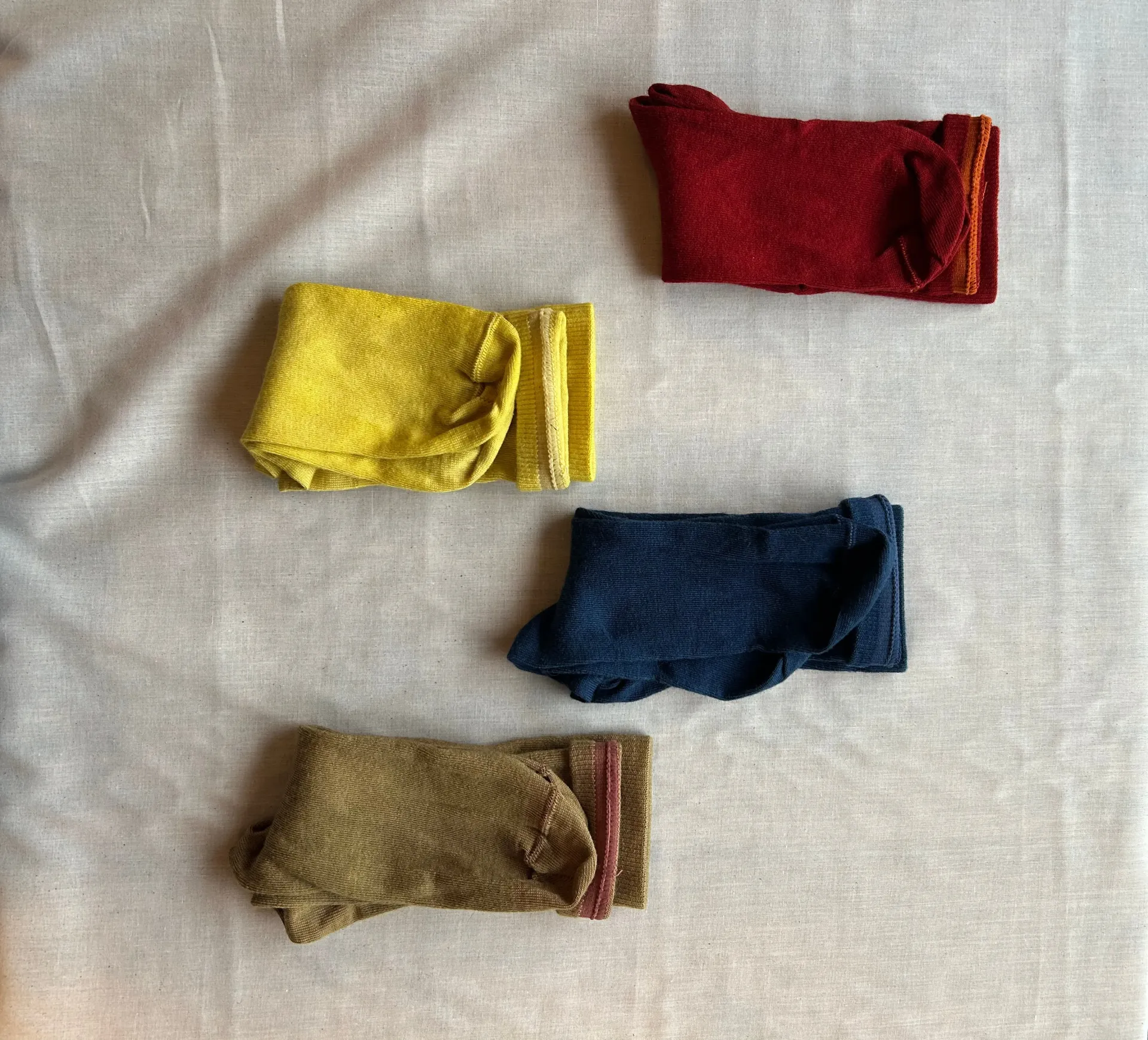 Chaussette de laine et soie